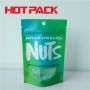 Nuts stand up pouches with special window