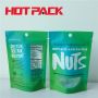 Nuts stand up pouches with special window