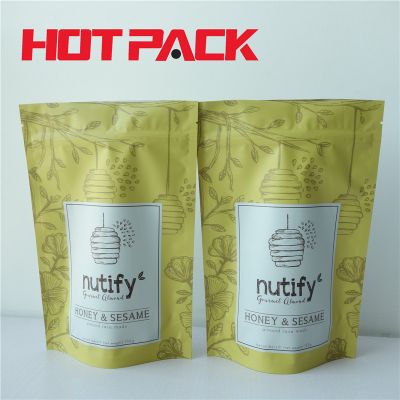 Nuts stand up pouches printed stand up food aluminum foil pouch