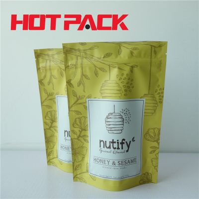 Honey nuts stand up packaging bags for sesame nuts