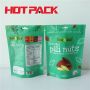 Stand up pouches for pili nuts custom printed foil stand up bags 