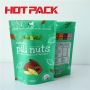 Custom stand up pouches for pili nuts stand up packaging