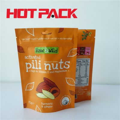 Food matte stand up pouches for nuts stand up bags