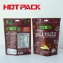 Raw wild pili nuts stand up pouches stand up pouch black with ziplock