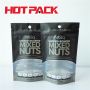 Food pouches roasted mixed nuts stand up pouches with window