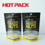 Printed stand up pouches for nuts packaging stand up bag with zipper