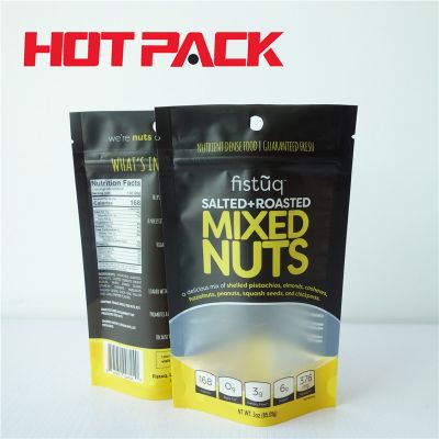 Stand up pouches for food salted mixed nuts stand up pouches 
