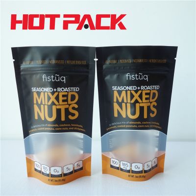 Seasoned mixed nuts stand up pouches food packaging pouches