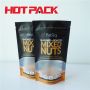Stand up pouch packaging for nuts packaging bags
