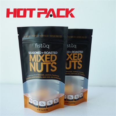 Stand up pouch packaging for nuts packaging bags