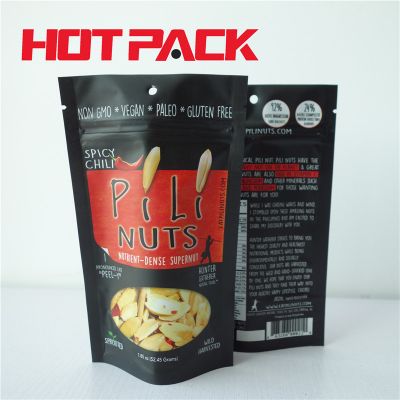 Pili nuts stand up food packaging pouches 