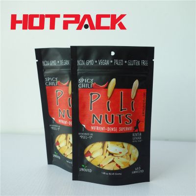 Stand up packaging pili nuts stand up pouches bags