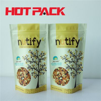 Mixed nuts stand up pouches for snack packaging bags