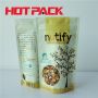 Custom printed food pouches nuts packaging bags