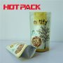 Custom printed food pouches nuts packaging bags