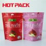 Food grade pouches nuts packaging resealable pouch bags