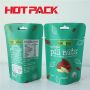 Stand up zipper bags pili nuts stand up packaging with zipper