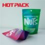 Custom printed stand up pouches nuts packaging pouches