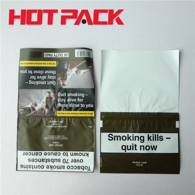 wholesale 50g tobacco rolling smoking pouch smoking rolling bag tobacco bags