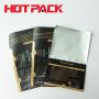 Zip sealed rolling tobacco pouch plastic tobacco pouch