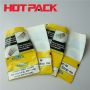 Rolling tobacco pouch with adhesive 50g tobacco pouch with zipper