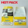 Rolling tobacco pouch with adhesive 50g tobacco pouch with zipper