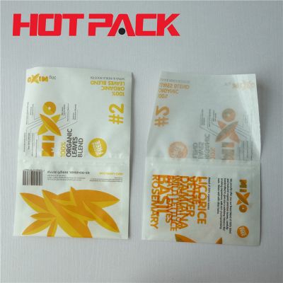 50g kraft paper hand rolling tobacco pouches tobacco smoking bag