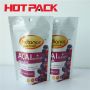 Aluminum foil stand up packaging bags food pouches