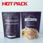 Food packaging pouch for snack food package bag with zipper