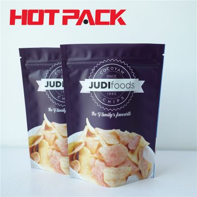 Stand up food package chips food packaging stand up bags