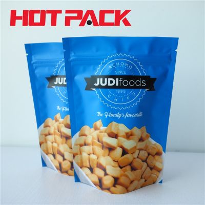 Food stand up bag moisture barrier food packaging pouch