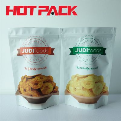 Chips food grade stand up plastic bag food packaging bags