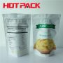 Chips stand up pouches with zipper for food packaging
