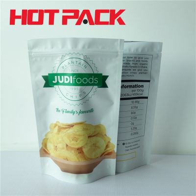 Customized printing food packaging bag chips stand up pouches