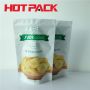 Customized printing food packaging bag chips stand up pouches