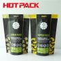 Stand up zipper bag for food packaging bags for super food