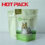 Pet natural stand up pouch zipper plastic bags for dog food