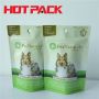 Pet natural stand up pouch zipper plastic bags for dog food