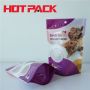 Stand up pouch with window smart cat food stand up bag 