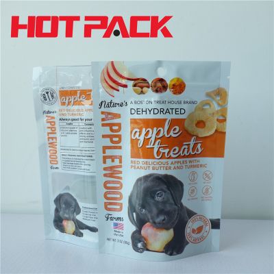 Food packaging aluminum plastic bags dog food stand up bag