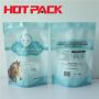 Pet food stand up pouch recyclable zipper bag stand up packaging