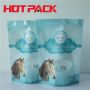 Stand up bag with window pet food stand up packaging bags