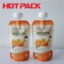 Fruit juice spouted stand up pouches packaging bags baby food pouch