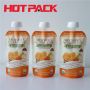 Fruit juice spouted stand up pouches packaging bags baby food pouch