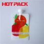 Laminated material apple juice baby food spout pouches packaging bags