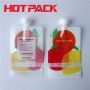 Laminated material apple juice baby food spout pouches packaging bags