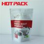 Custom printed maca powder stand up packaging bag stand up pouch for herbal tea