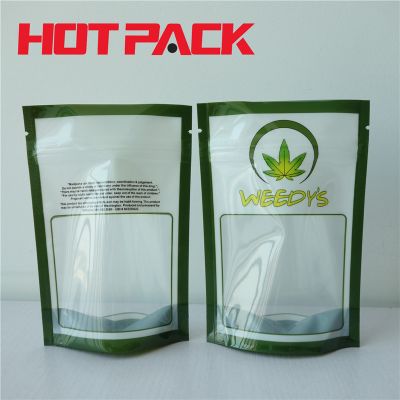 Custom Logo Printing Smell Proof Pouch Mylar Weed Bags Stand Up Pouches For Pill