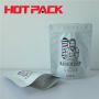 Custom printed smell proof resealable stand up pouch for weed packaging