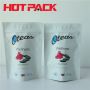 Resealable detox tea packaging bag stand up pouch for detox